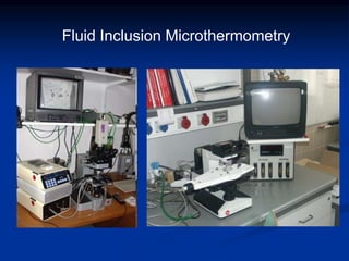 Fluid Inclusion Microthermometry
 