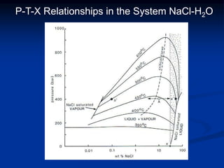 P-T-X Relationships in the System NaCl-H2O
 