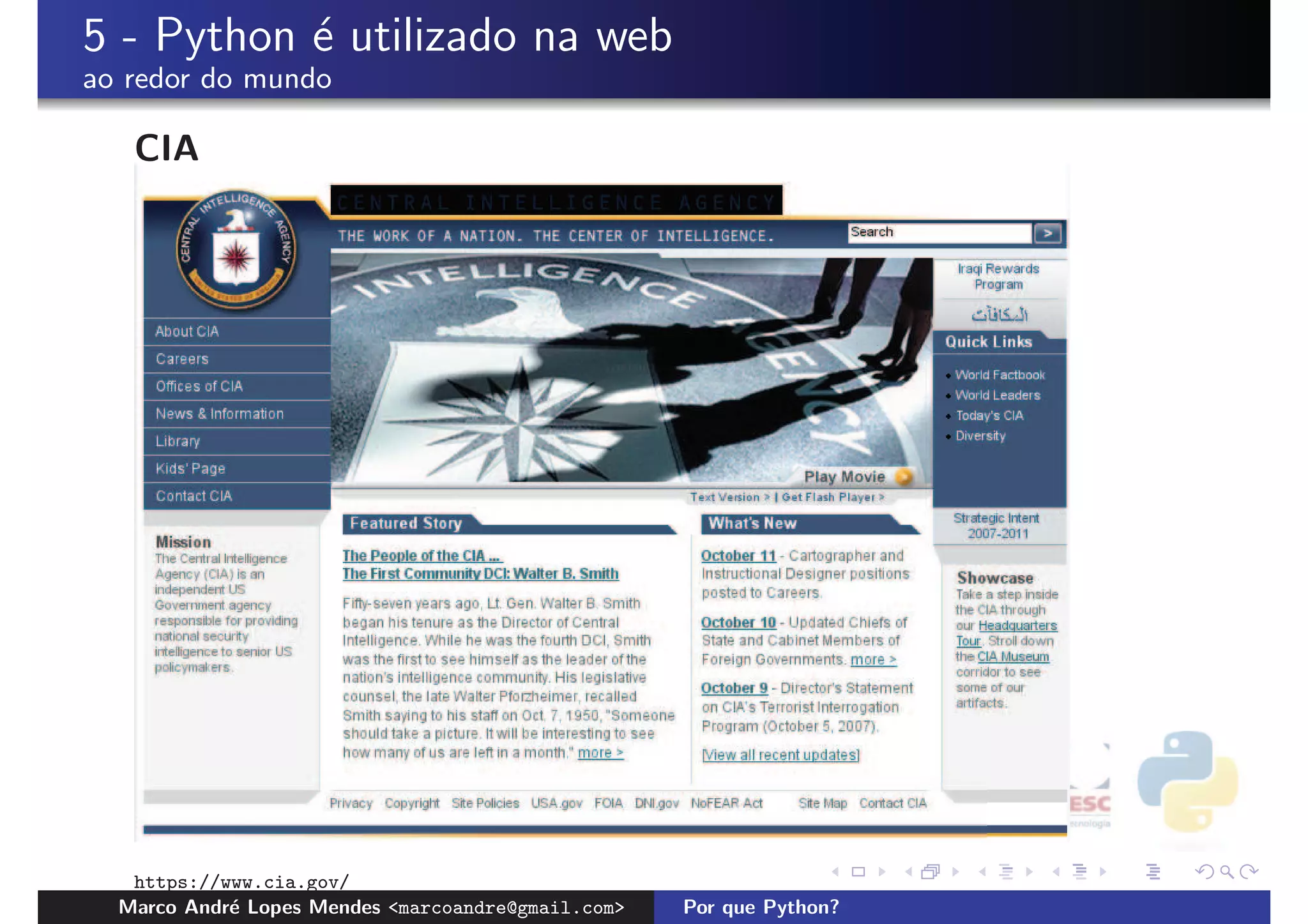 Porque Python?