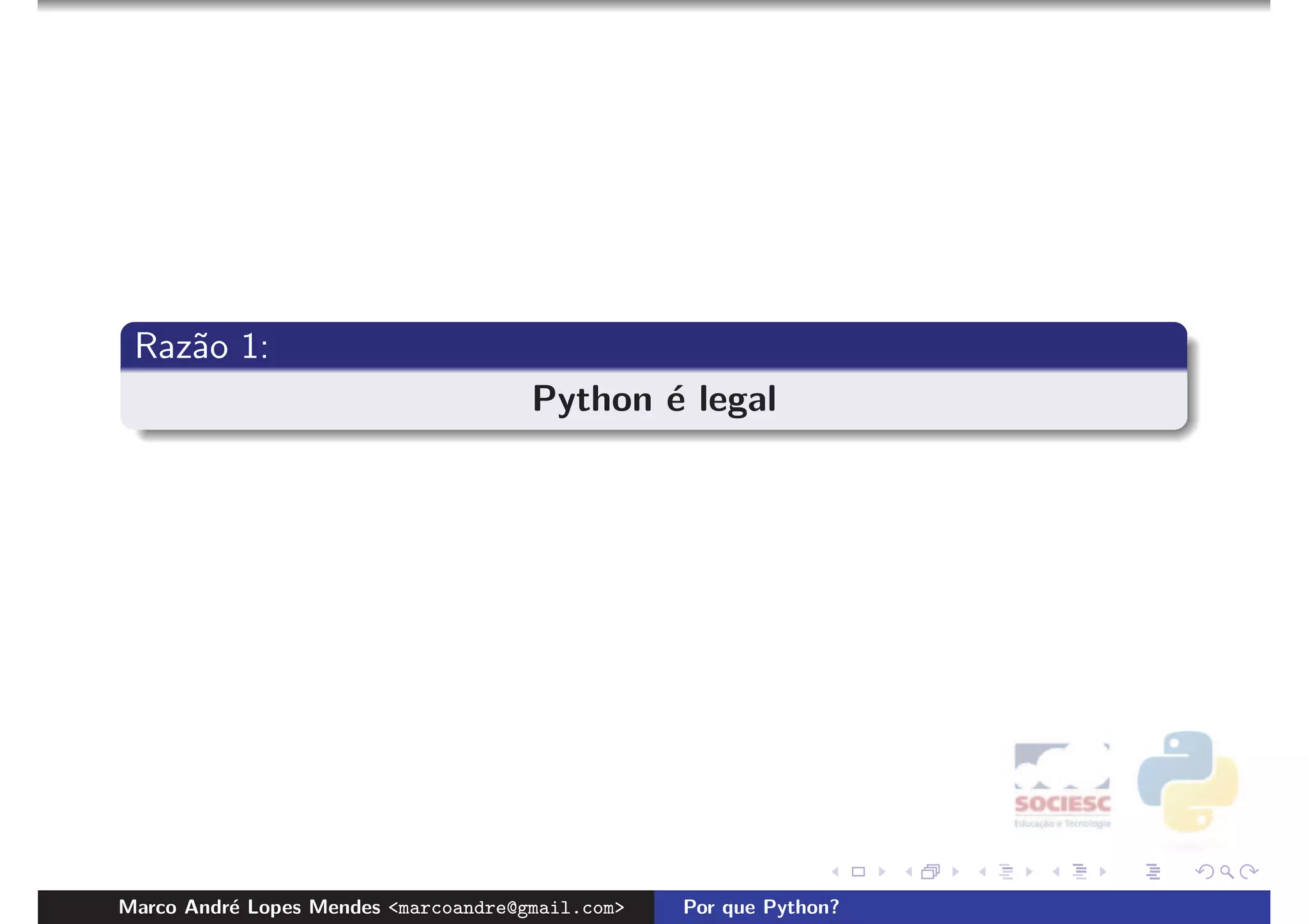 Porque Python?