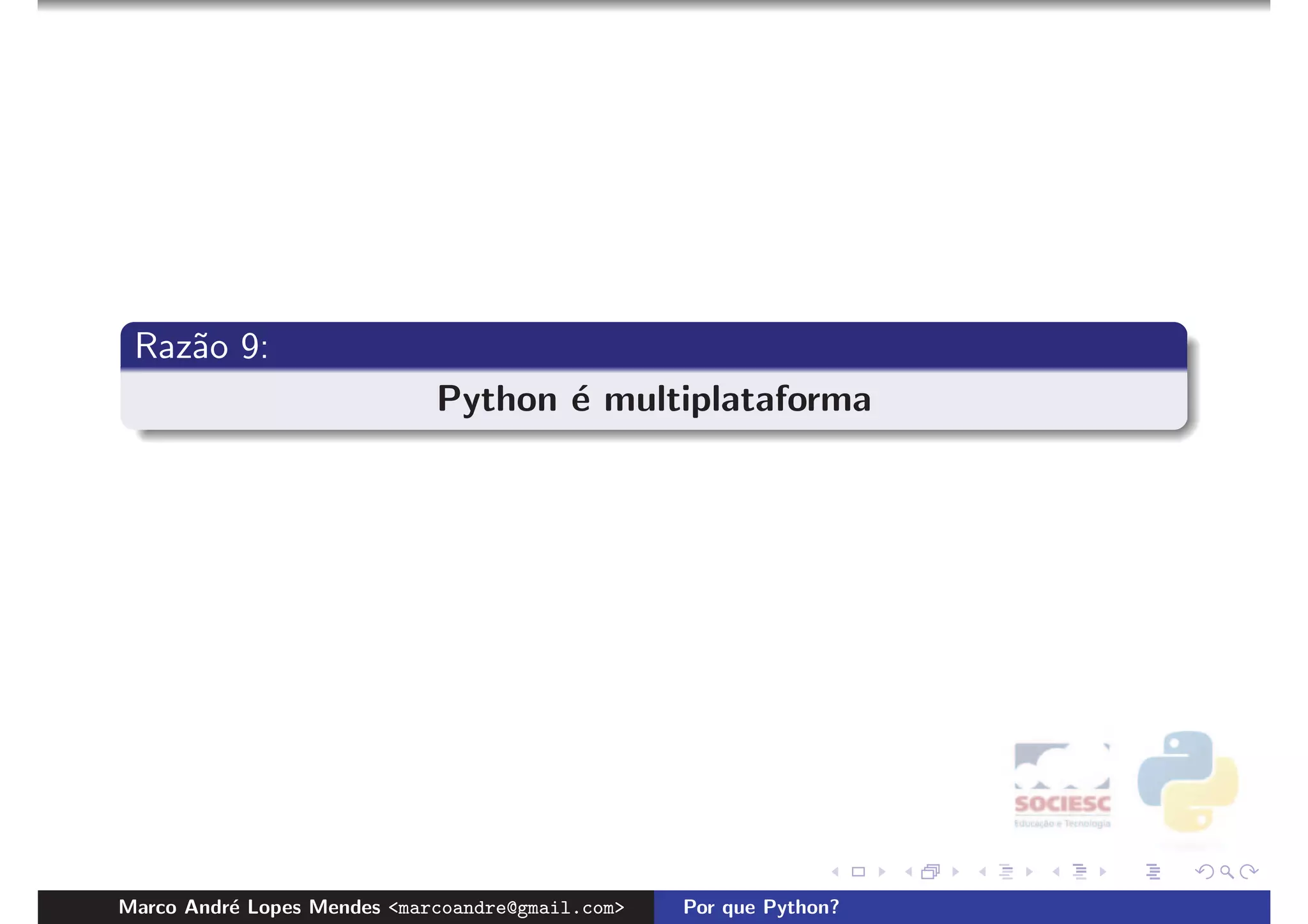 Porque Python?