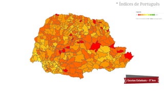 * Índices de Português
 