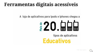 Fonte: Jess3 Agency
Ferramentas digitais acessíveis
 