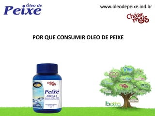www.oleodepeixe.ind.br




POR QUE CONSUMIR OLEO DE PEIXE
 