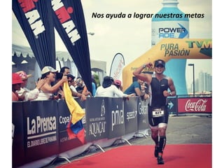 Nos	ayuda	a	lograr	nuestras	metas	
 