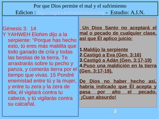 POR QUE DIOS PERMITE EL MAL Y EL SUFRIMIENTO | PDF