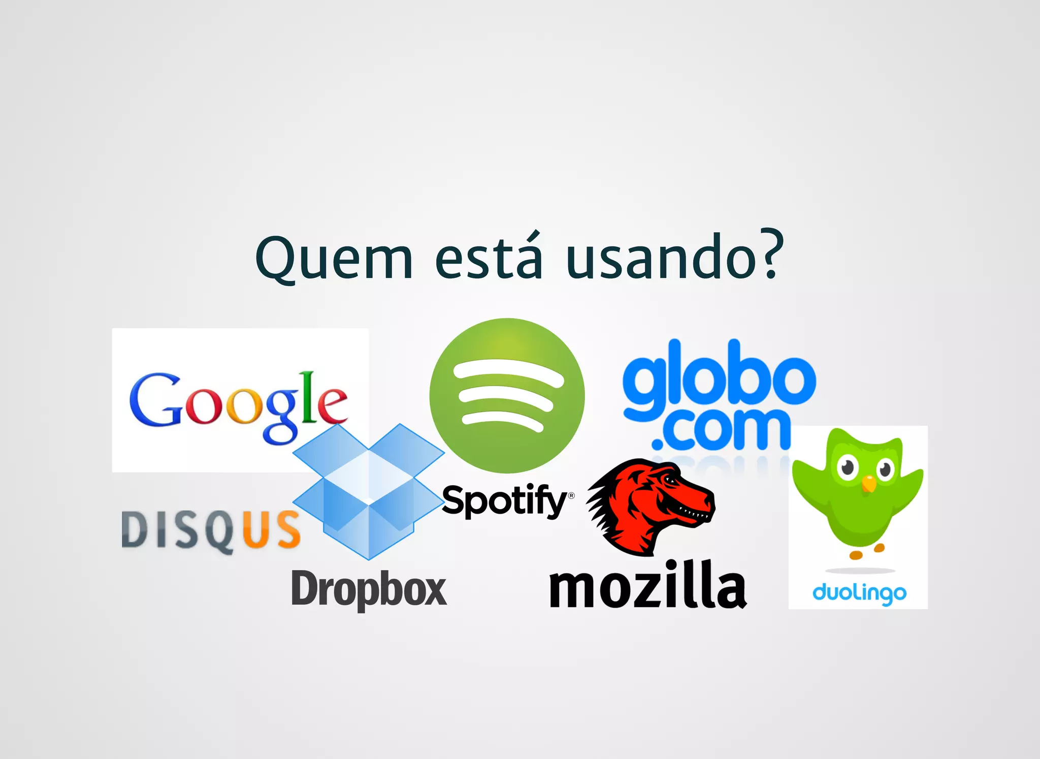 Quem está usando?Quem está usando?
 