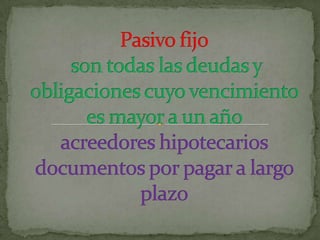 Porque es cuenta pasivo