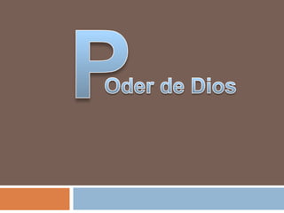 P Oder de Dios 