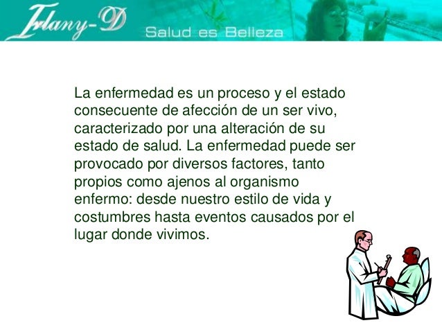 ¿Por que nos enfermamos?