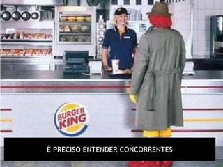 É PRECISO ENTENDER CONCORRENTES
 