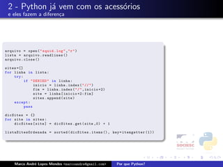 Porque Python - FISL 9.0