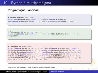 Porque Python - FISL 9.0