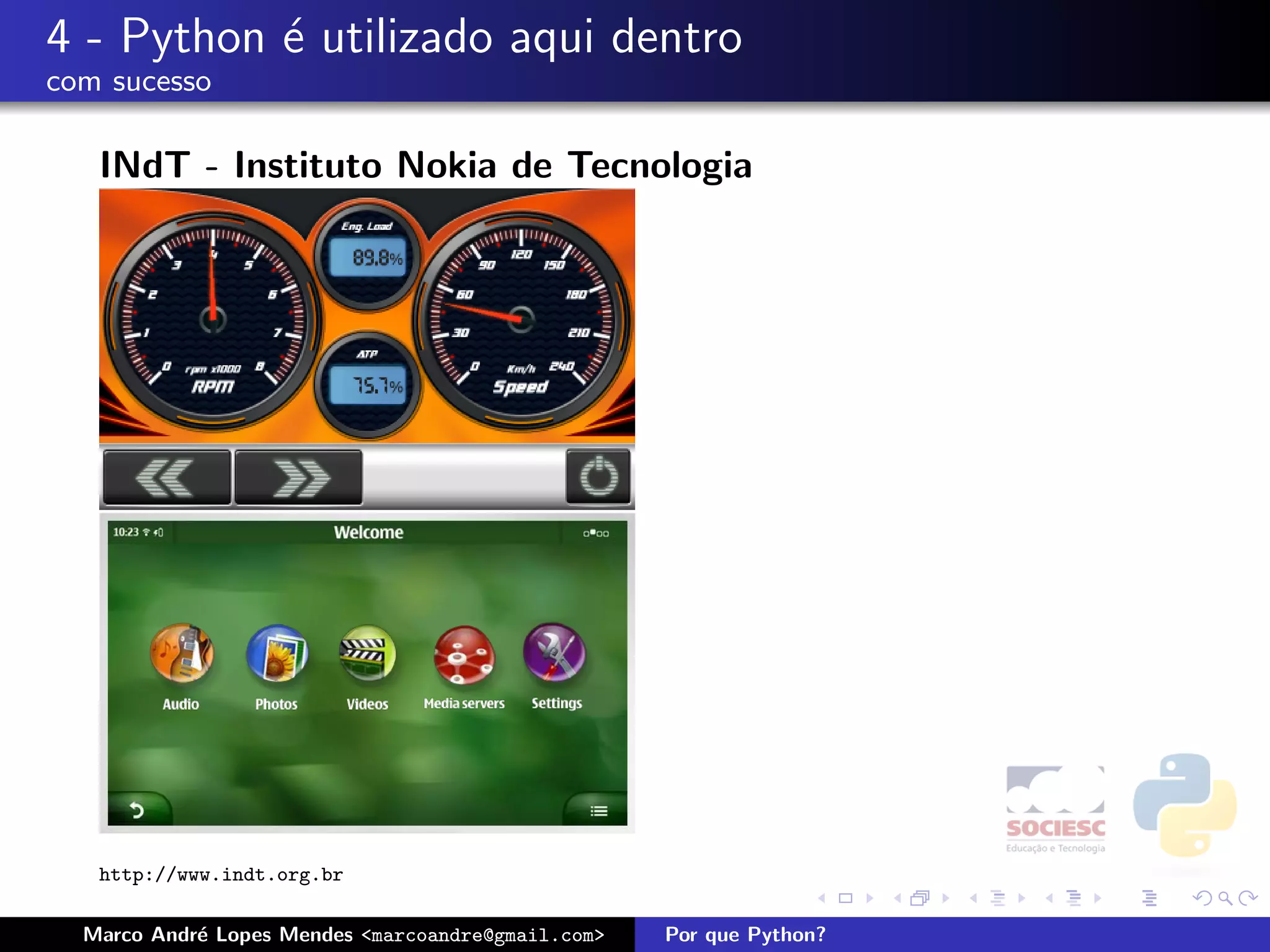 Por que Python - Latinoware 2008