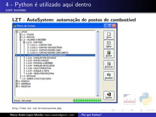 Por que Python - Latinoware 2008