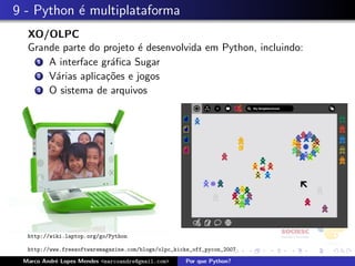 Por que Python - Latinoware 2008