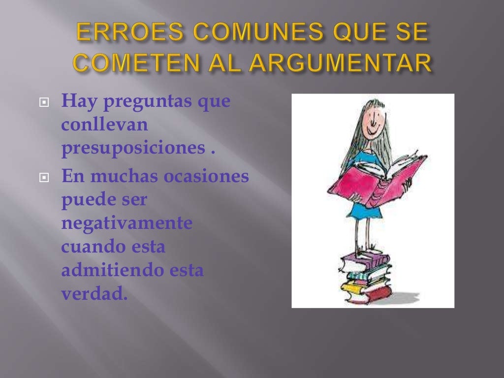 Por qué es importante argumentar correctamente.
