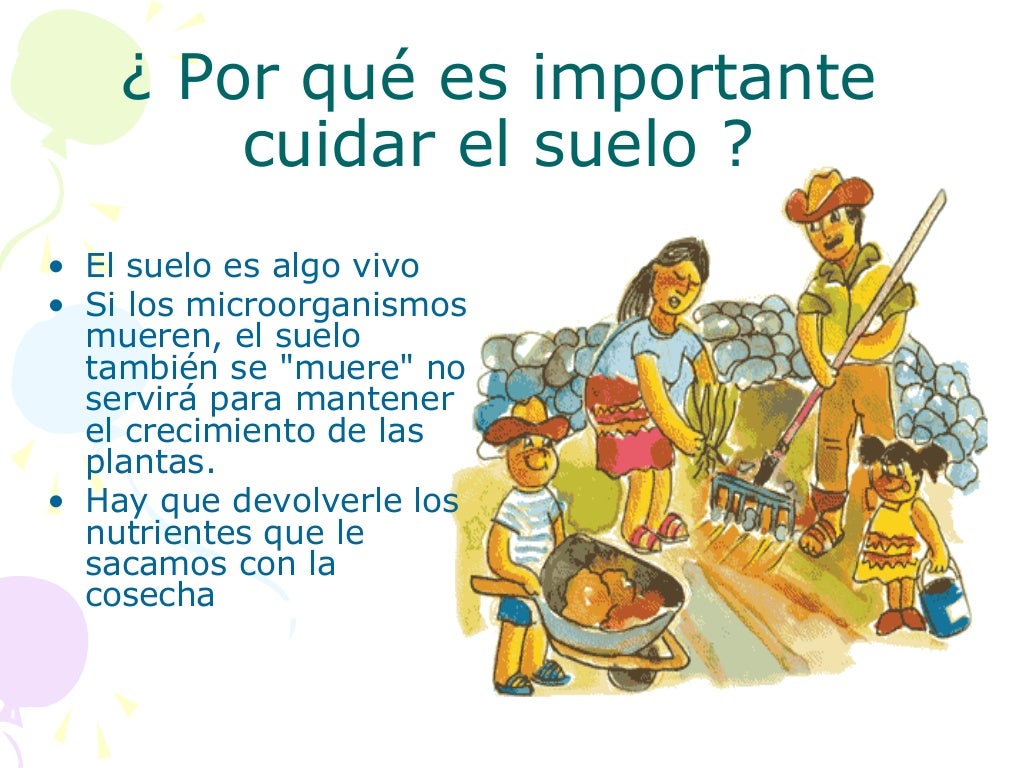 Por qué es importante cuidar el suelo (2) Por qué es importante cuidar el suelo (2)