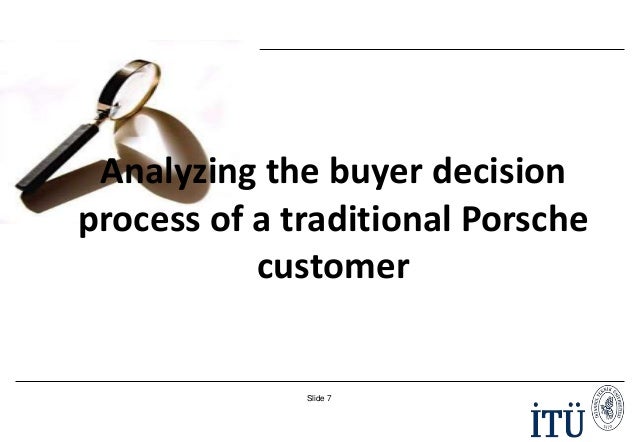 analyze the buyer decision process of a traditional porsche customer The six stages of the consumer buying process and how to the potential customer into the buying process other options to ensure their decision is the. analyze the buyer decision process of a traditional porsche customer The six stages of the consumer buying process and how to the potential customer into the buying process other options to ensure their decision is the.