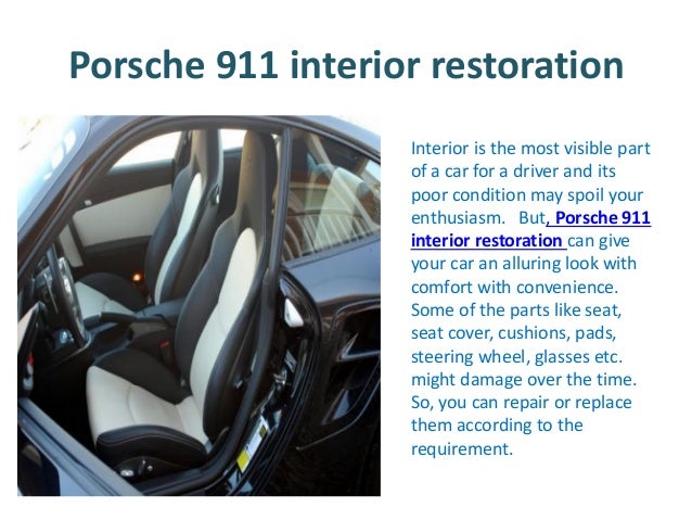 Porsche Restoration Reupholster Porsche Upholstery 356 911