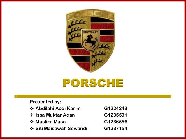 porsche case analysis porsche case analysis