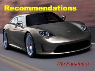 46
Recommendations
 