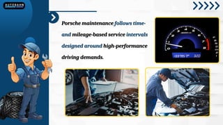 Porsche Scheduled Maintenance Services That Keep Your Vehicle Track ...