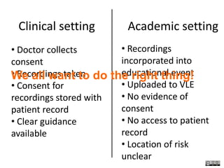  Recommendations included: