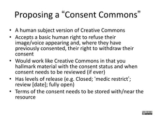  Authors ‘hallmark’ all content (whether to be made open or not) with CC licences