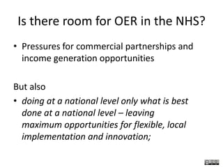 increased local ownership of education and training provision. 