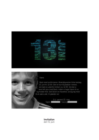 Invitation
den 13. Juni
 