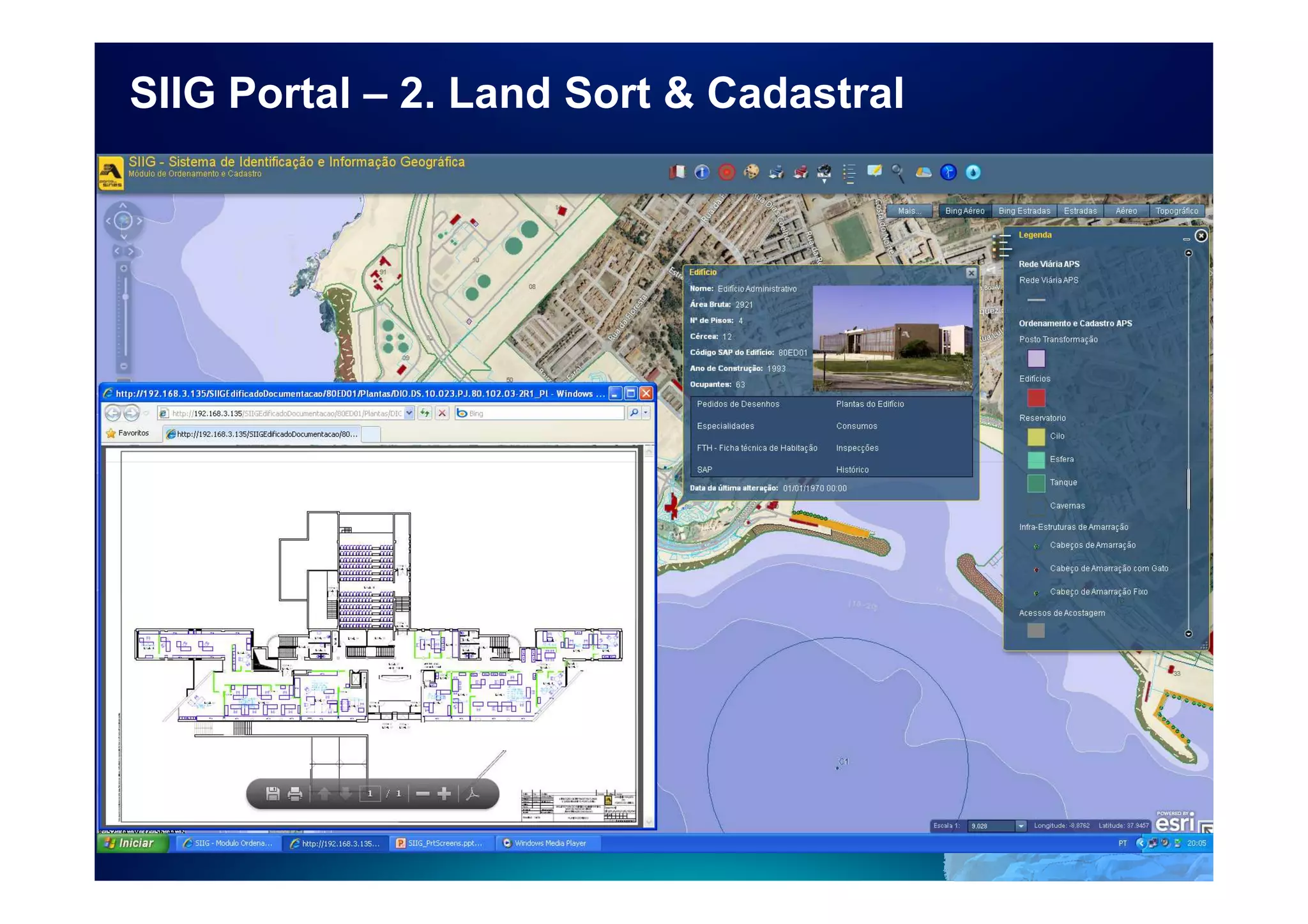 SIIG Portal – 2. Land Sort & Cadastral
 