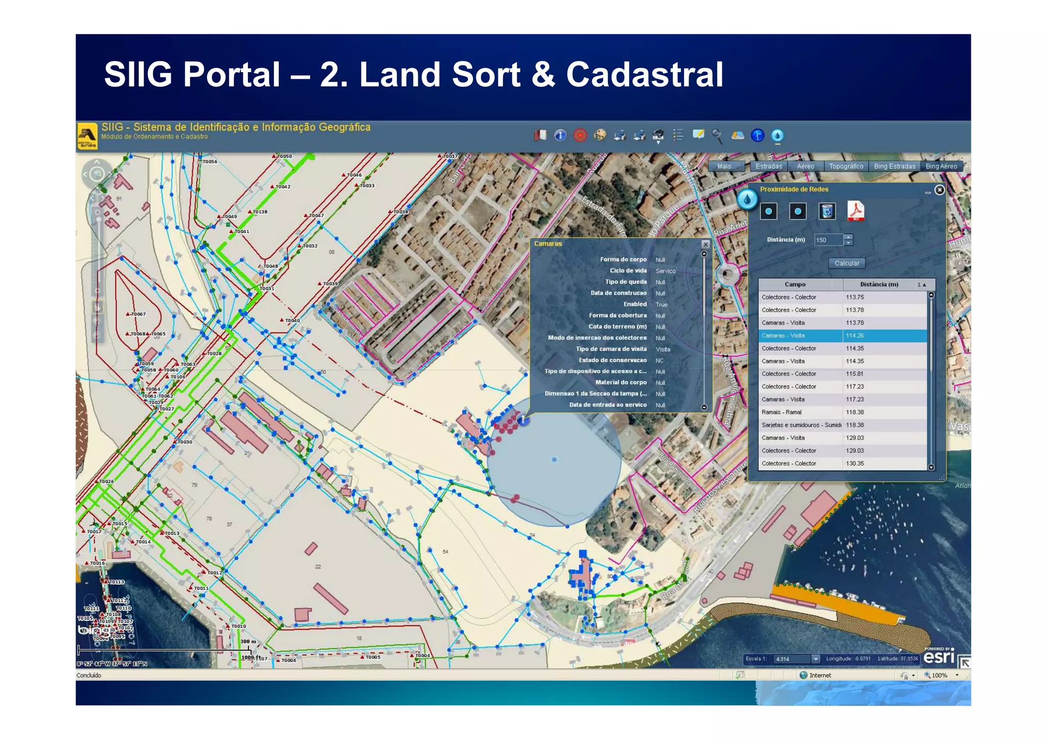 SIIG Portal – 2. Land Sort & Cadastral
 