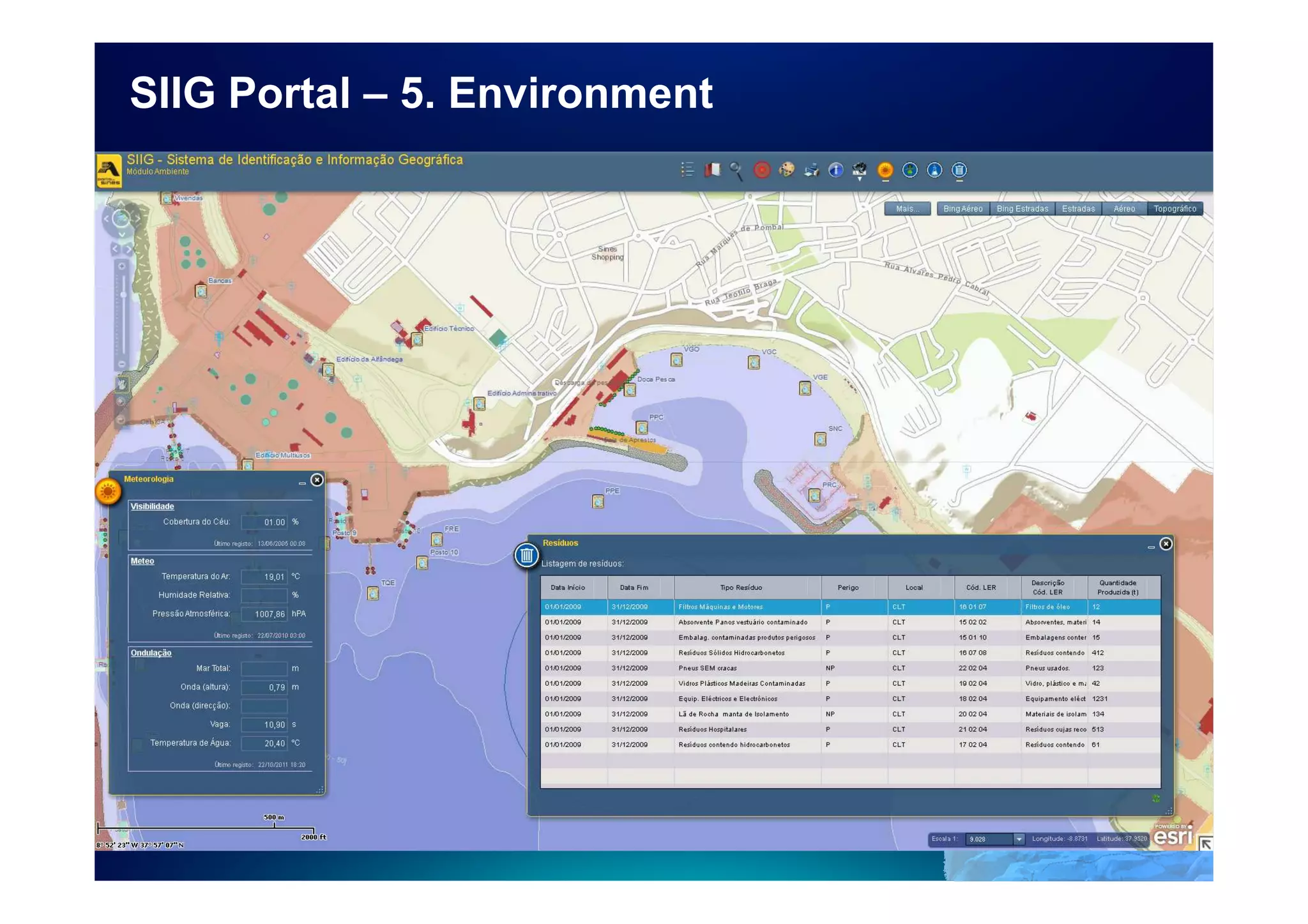 SIIG Portal – 5. Environment
 