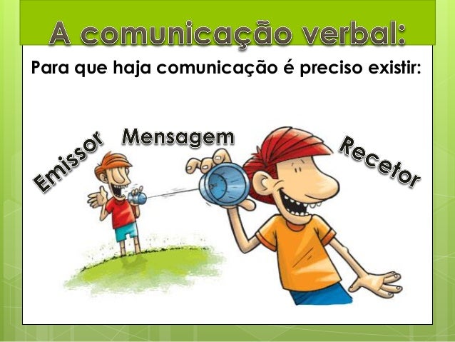 A comunicação verbal