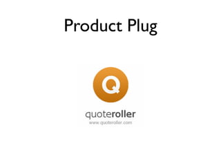Product Plug
 