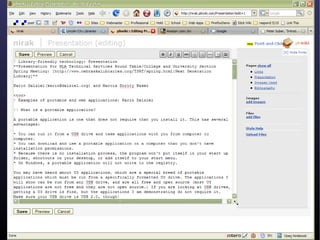 Portable Applications