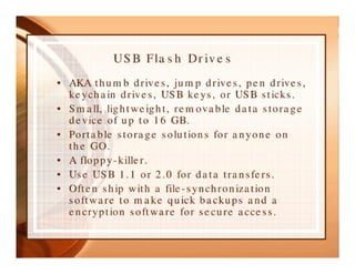 Portable, Open Source Applications on a USB Flash Drive Slide 4