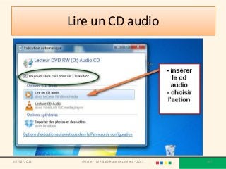 Lire un CD audio




07/02/2013     @telier - Médiathèque de Lorient - 2013   167
 