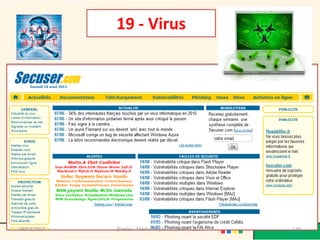 19 - Virus




09/02/2013   @telier - Médiathèque de Lorient - 2013   139
 