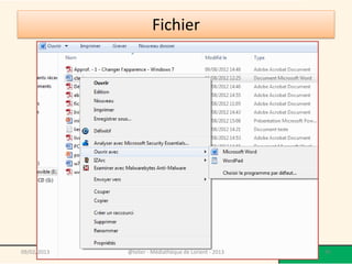 Fichier




09/02/2013   @telier - Médiathèque de Lorient - 2013   95
 