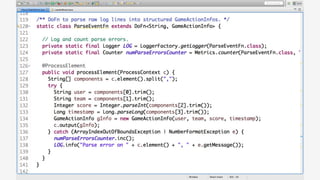 Portable batch and streaming pipelines with Apache Beam (Big Data Applications Meetup May 2017)