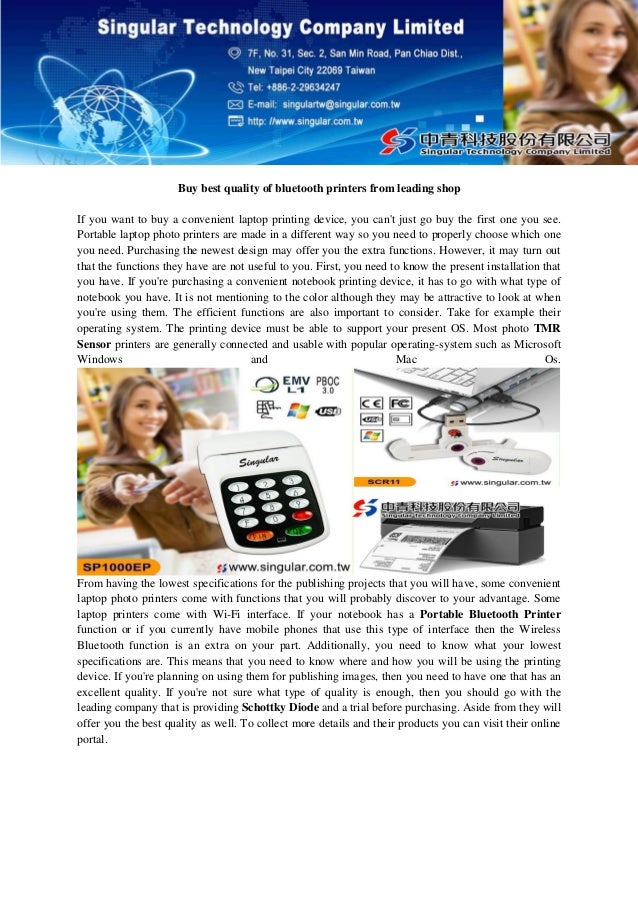 best bluetooth printer for mac