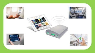Wire Less Ife System portable ife system | AdonisOne | PPTX