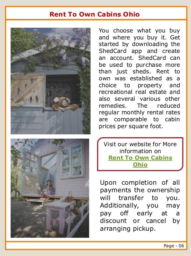 Portable Log Cabins Rent To Own