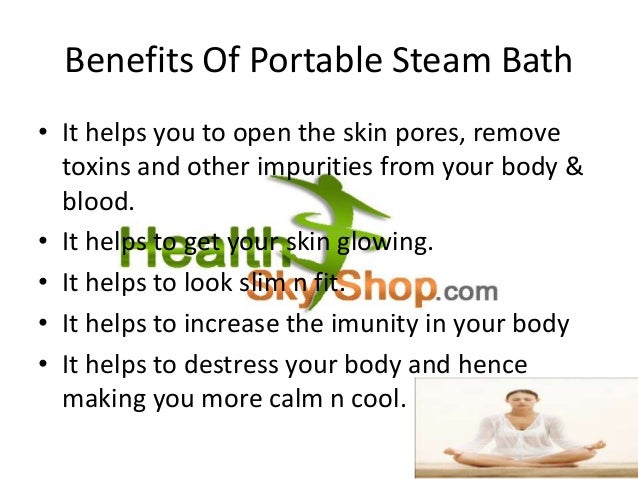 Portable Sauna Bath