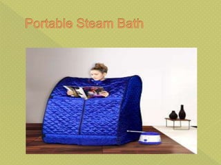 Portable steam bath