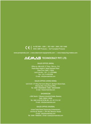 Portable Ultrasonic Flaw Detector by ACMAS Technologies Pvt Ltd.