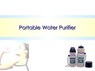 Portable Water Purifier 