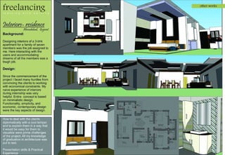 Architecture Academic Portfolio